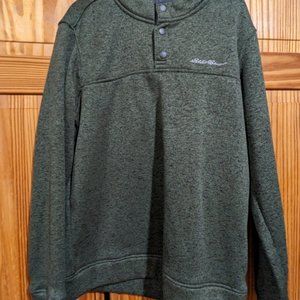 Eddie Bauer Men's Radiator Fleece Snap-Front Pullover